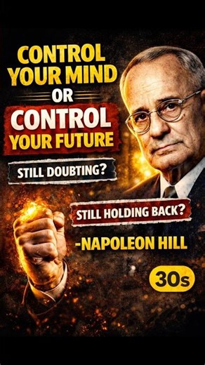 Your Mind Decides Your Future | Napoleon Hill Motivation #motivation #napoleonhill