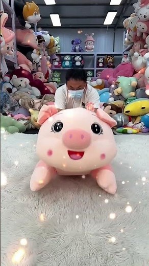 Cute pig plush toy # Plush Toy # Pillow # Gift for Girls