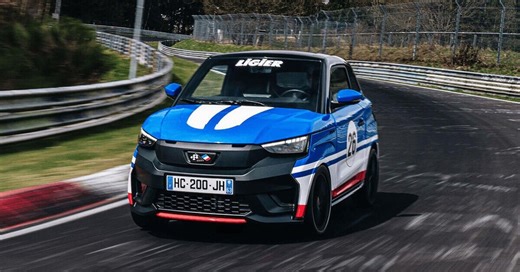 This 8HP Microcar Just Set a Nürburgring Record Unlikely To Be Broken