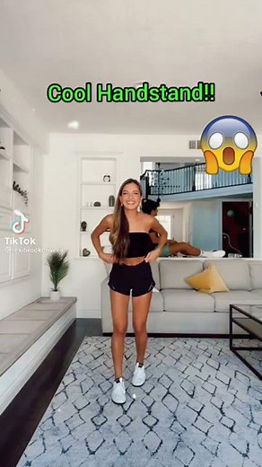 Cool Flexibility Tricks In Handstand - Lexi Rivera Tiktok