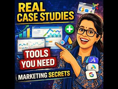 6 Digital Marketing Case Studies + Tools Explained | Real Examples for Beginners