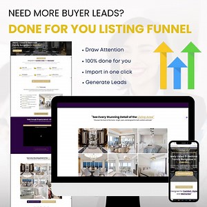Real Estate Listing Funnel | Customizable for Any Property | Go High Level | Real Estate Funnel Listing Funnel | Landing Page | Funnel - Etsy