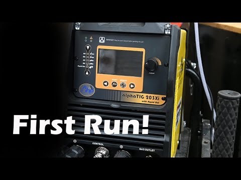 First run of my AHP AlphaTIG 203 XI