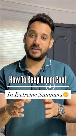 How to COOL Room without AC #summertime #summerhacks #shorts #indiansummer