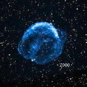 NASA’s Chandra X-ray Observatory has observed Kepler’s Supernova Remnant for more than two and a half decades - capturing the evolution of these remains from this shattered star crash into material in space. Read more >> https://go.nasa.gov/49bmnMN | NASA's Marshall Space Flight Center