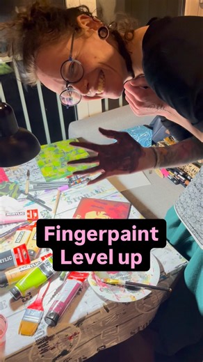 Fingerpaint level up