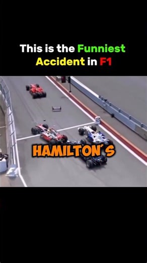 The Funniest Accident in F1 #shorts #f1 #crash