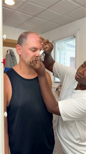 Face reveal. This is what it looks like. It’s going to take a while to get use to 🥹 | A Life Less Scripted