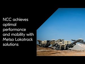 NCC Ltd trusts Metso’s Lokotrack solutions for its urban crushing needs