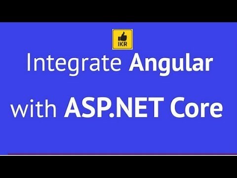 Integrate Angular with ASP.NET Core with Example [Process 01]