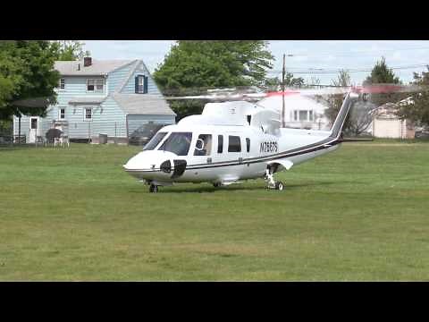 Sikorsky helicopter landing