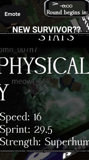 NEW SURVIVOR IN DISTORTED??? #fanmadegame #roblox #showcase #forsakenfanmadegame (Distorted is peak)