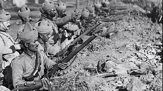 The Battle of Neuve Chapelle (10–13 March 1915) took place in the First World War. It was a British offensive in the Artois region of France and broke through at Neuve-Chapelle but the success could not be exploited. More troops had arrived from Britain and relieved some French troops in Flanders, which enabled a continuous British line to be formed, from Givenchy-lès-la-Bassée north to Langemarck. The battle was intended to cause a rupture in the German lines, which would then be exploited with