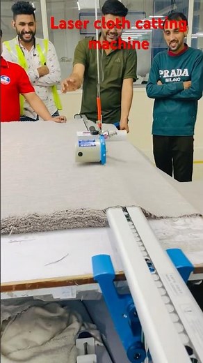 Laser cloth cutting machine cutting machine #sewing #jacksewingmachine