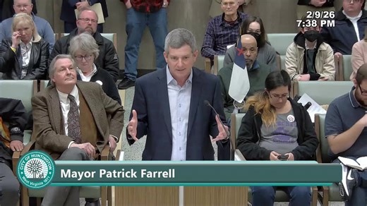 You are watching a live broadcast of the Huntington City Council Meeting for February 9, 2026. | City of Huntington, WV