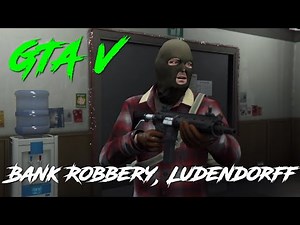 GTA V Intro - Bank Robbery, Ludendorff, nine years ago. (PS4 PRO)