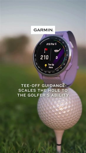Simple yardages. Fewer doubts.Garmin Approach J1.#GolfOnline #GarminGolf #GolfGPS