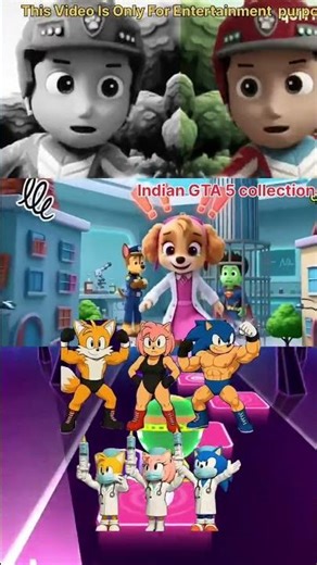 Paw Patrol Chase 🆚 Ryder 🆚 Marshall Fun X Dance Cover #tilesgop #cartoon #pawpatrul #mario #shorts