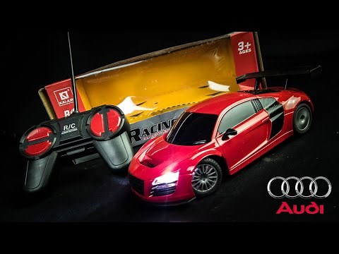 Remote Control Car Unboxing & Testing ''AUDI-R8'' │1:24 scale RC Car.🔥#car #rc
