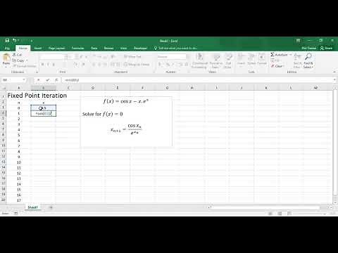 Fixed Point Iteration