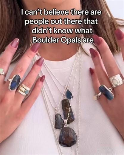 Boulder Opals are Australian Opals that grow on a rock, they take millions of years to form. | Desiderate