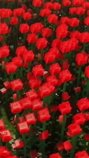 Most BEAUTIFUL Minecraft Flower Loop! 🌸 Satisfying Transitions 😍 #shorts #minecraft