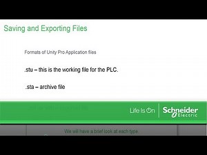 Recover the Unity Pro application from your installation