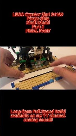 LEGO Creator 3in1 31109: Pirate Ship: Skull Island (Part 6 of 6) #lego #shorts ​⁠@LEGO