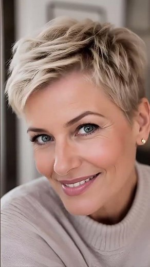 Platinblonder Pixie Cut ✂️ Zeitlose Eleganz & Perfekte Textur