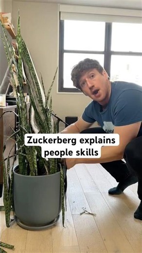 Zuckerberg explains people skills