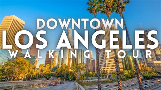Downtown Los Angeles California tour