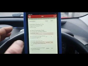 How do you reset the Service light on the Citroën Nemo?