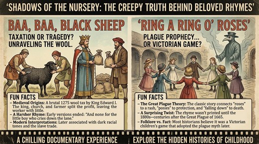 The Dark Origins Behind Creepy Nursery Rhymes