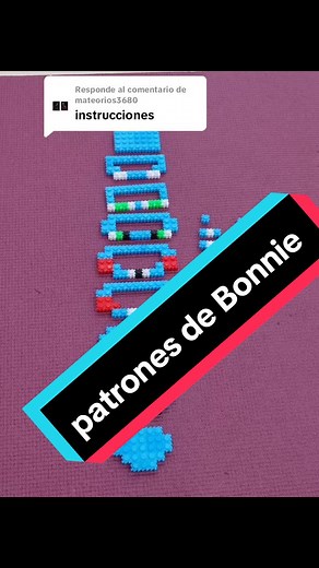 Patrones de Bonnie: Tutorial de Lego y Minifiguras