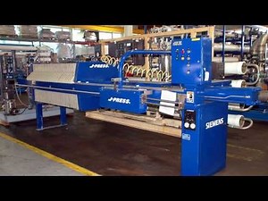 Siemens - 800G32-29/49-15/25SYLW - J-Press Filter Press, 800 mm