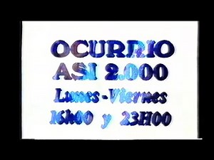 Telesistema - Ocurrió así 2000