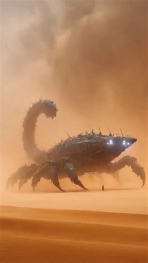 “Hybrid Desert Titan – The Most Terrifying Mecha-Phantom Monster Ever Unleashed!”
