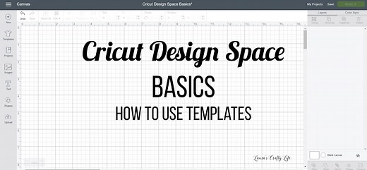 How to Use Templates in Cricut Design Space