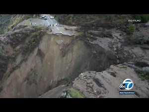 California storm washes out part of Highway 1 near Big Sur | ABC7