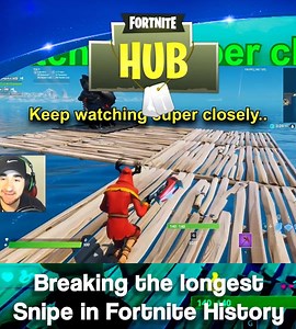 188K views · 264 reactions | Breaking the longest snipe in fortnite history  Top5Gaming | Fortnite Hub | Facebook