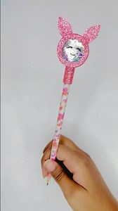 DIY Hello kitty pencil | #shorts #youtubeshorts #pencil #kitty