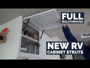 Replacing RV Cabinet Struts