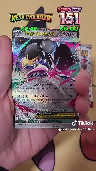 Mega gets its first win! #packbattle #pokemontiktok #pokemon #fyp | pokemon