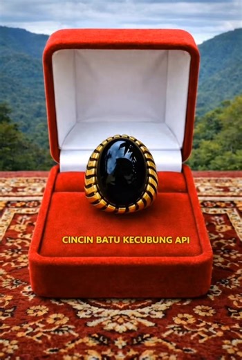 Cincin Gold Emas Batu Akik Kecubung Api Crystal#cincingoldemasbatuakikkecubungapicrystal