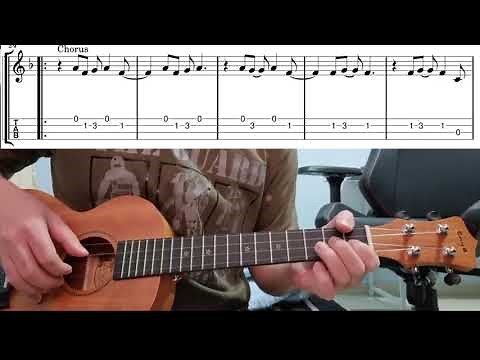 Here Comes The Sun (The Beatles) - Easy Beginner Ukulele Tabs With Playthrough Lesson