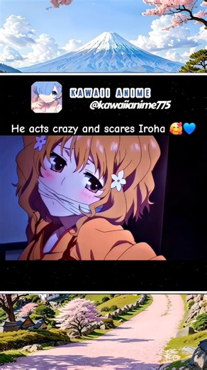 He scares Iroha [Hanasaku Iroha] #anime #animeedit #shorts