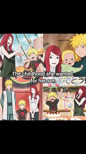 Naruto Never Got The Childhood Kushina Dreamed Of 💔😭 #naruto #narutoshippuden #anime