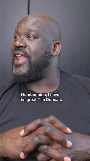Shaquille O'Neal's Top 10 All-Time NBA Players 🐐 #NBA #Shaq