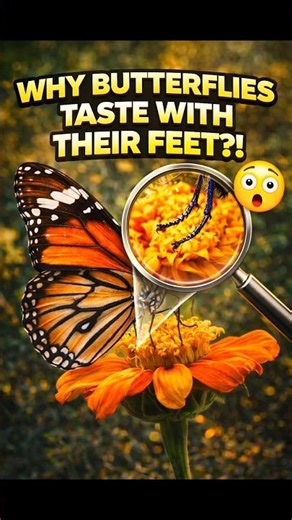 Why Butterflies Taste With Their Feet
