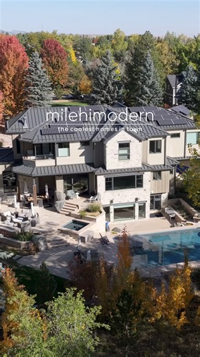 Luxury Realtor, Boulder CO on Instagram: "A peaceful, private sanctuary in Boulder’s coveted Field of Dreams neighborhood, this newly remodeled residence on .91 acres blends luxury design with effortless functionality. The floorplan opens with a showstopping curved staircase flanked by a formal dining space and multiple lounging vignettes. Soaring floor-to-ceiling windows invite natural light and showcase sweeping forest and mountain views, while a thoughtful floor plan flows to an outdoor oasis